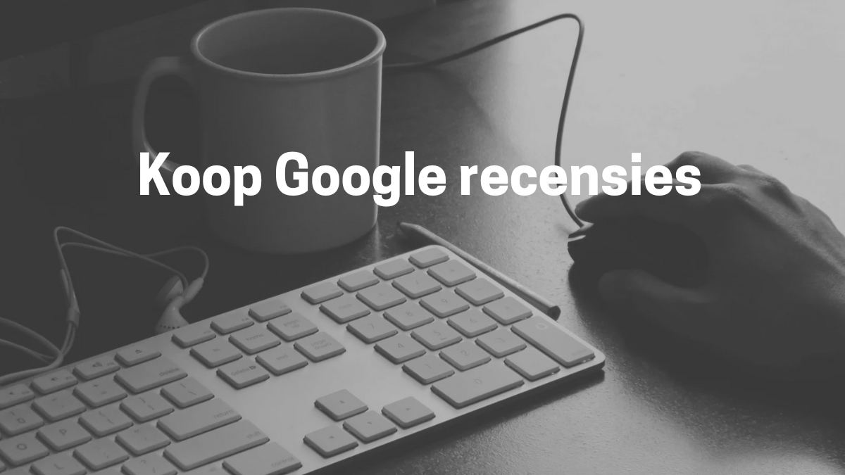 Koop Google recensies