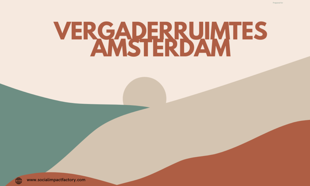 Vergaderruimtes Amsterdam