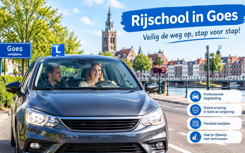 Rijschool in Goes voor Zelfverzekerd Autorijden