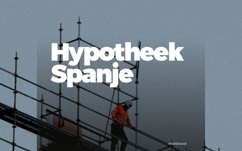 Hypotheek Spanje